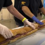 World’s Largest Bologna Sandwich Unveiled at Pennsylvania Fair
